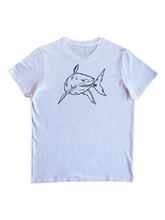 Cargar imagen en el visor de la galería, Camiseta RI/SHARK White
