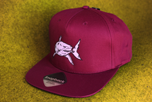 Cargar imagen en el visor de la galería, Gorra Sharky Burgundy
